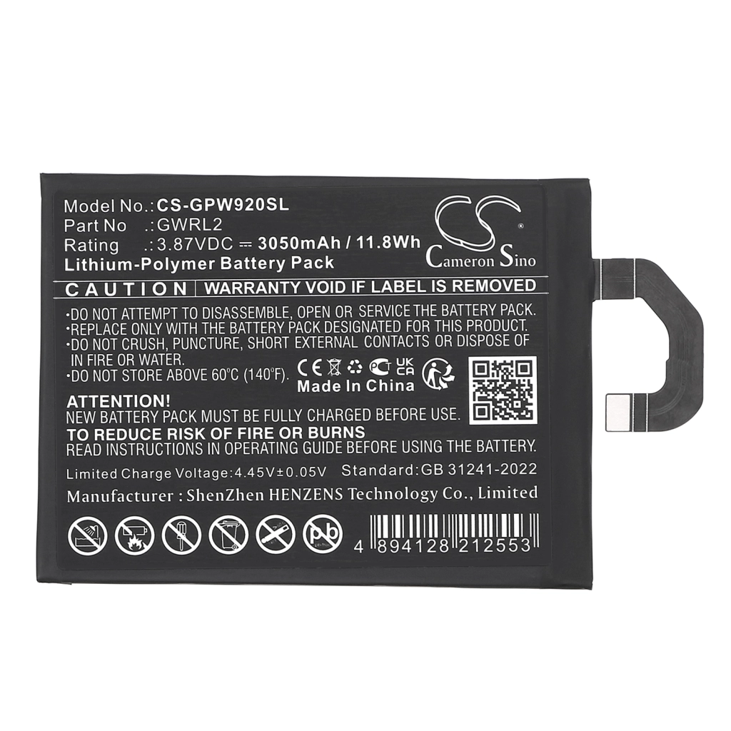Mobile Phone Battery Google CS-GPW920SL