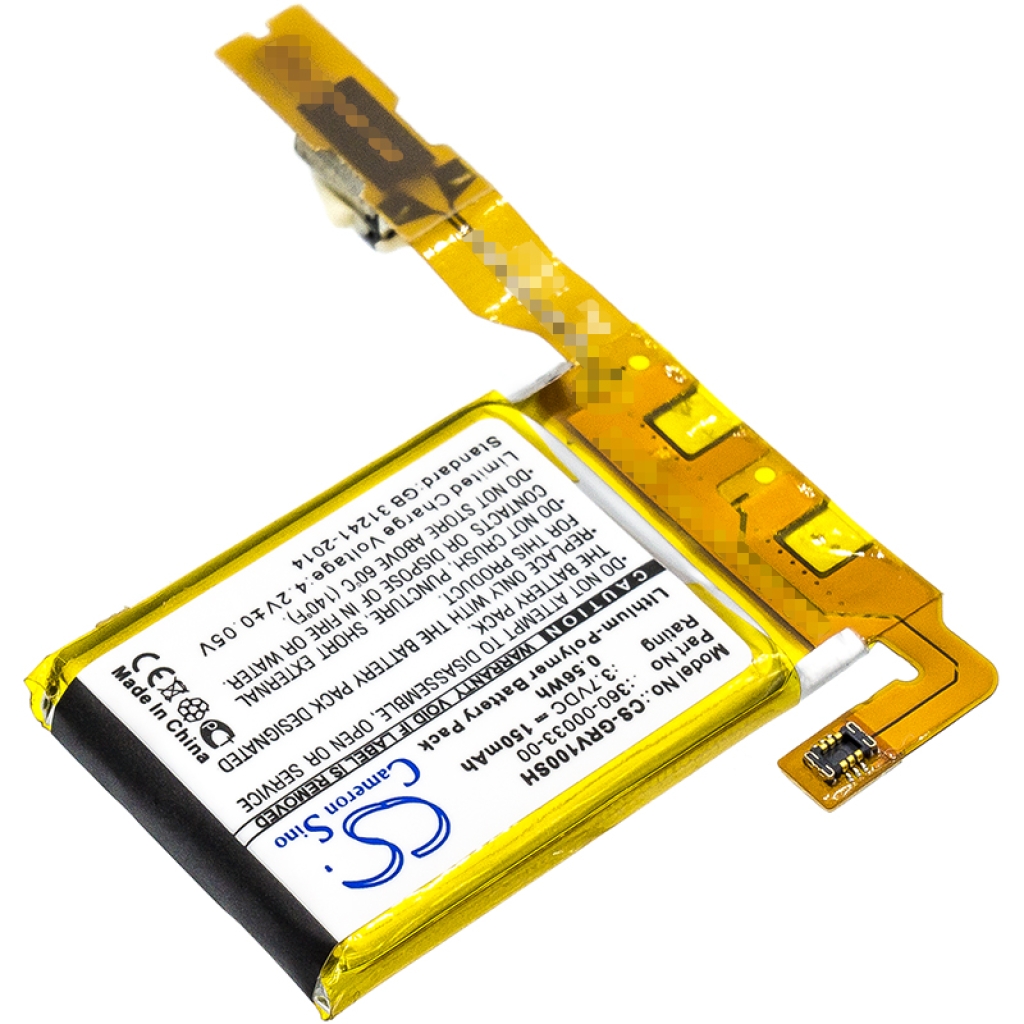 Batérie pre inteligentné hodinky Garmin CS-GRV100SH