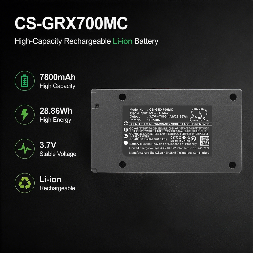 Batéria kompatibilné s Gardepro Meidase CS-GRX700MC