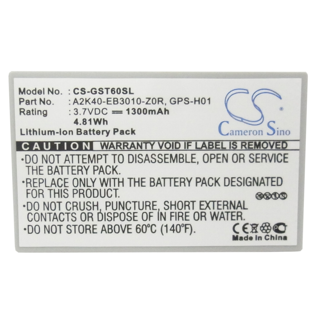 Batérie pre mobilné telefóny Gigabyte CS-GST60SL
