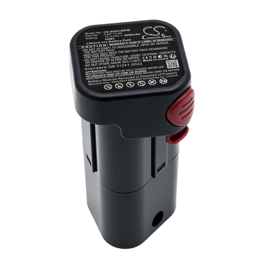 Baterie kompatibilní s Gude RFP 12-201-04 Cordless Rainwater Recovery Pump CS-GUD120PW