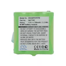 Kompatibilní náhrada baterie za Midland AVP6,BATT-6R,BATT6R
