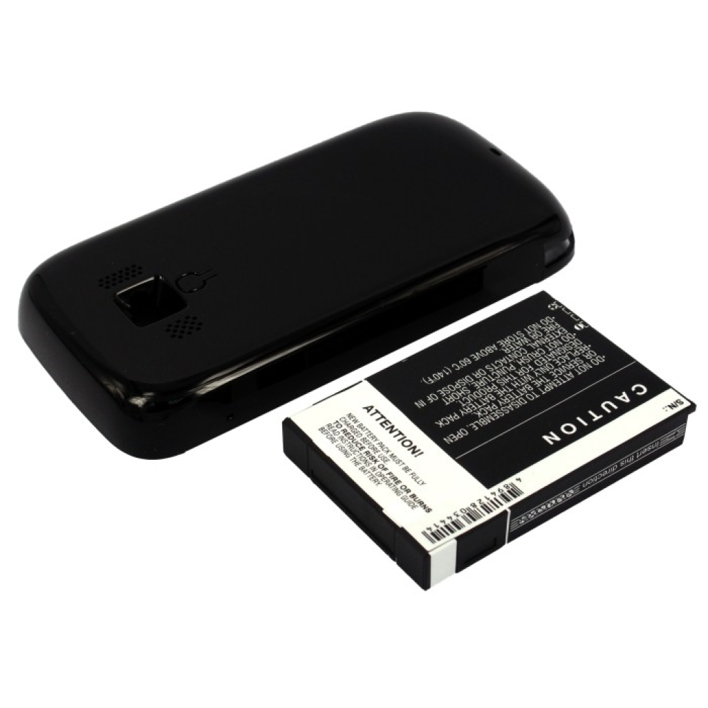CS-HDP180BL X-Longer baterie HTC Smart boční pohled kontakty