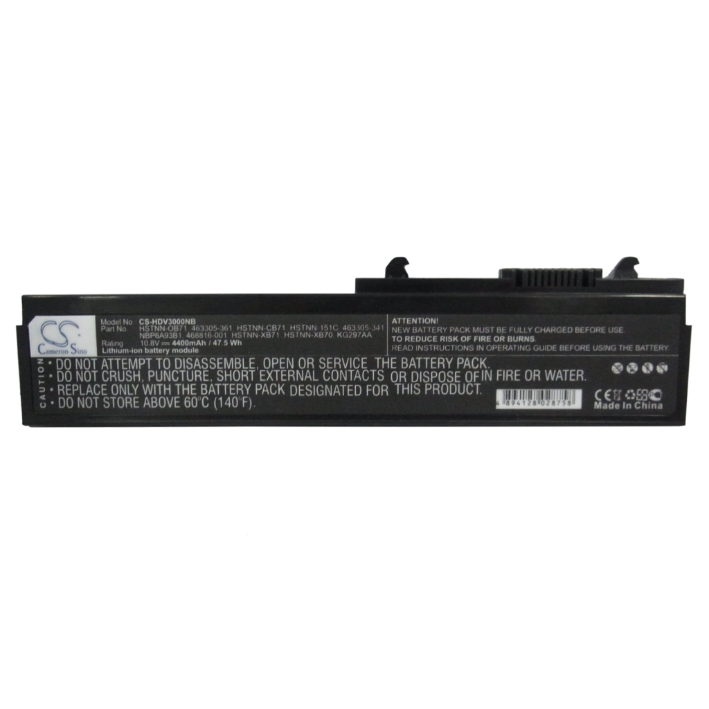 Notebook battery HP Pavilion dv3117tx