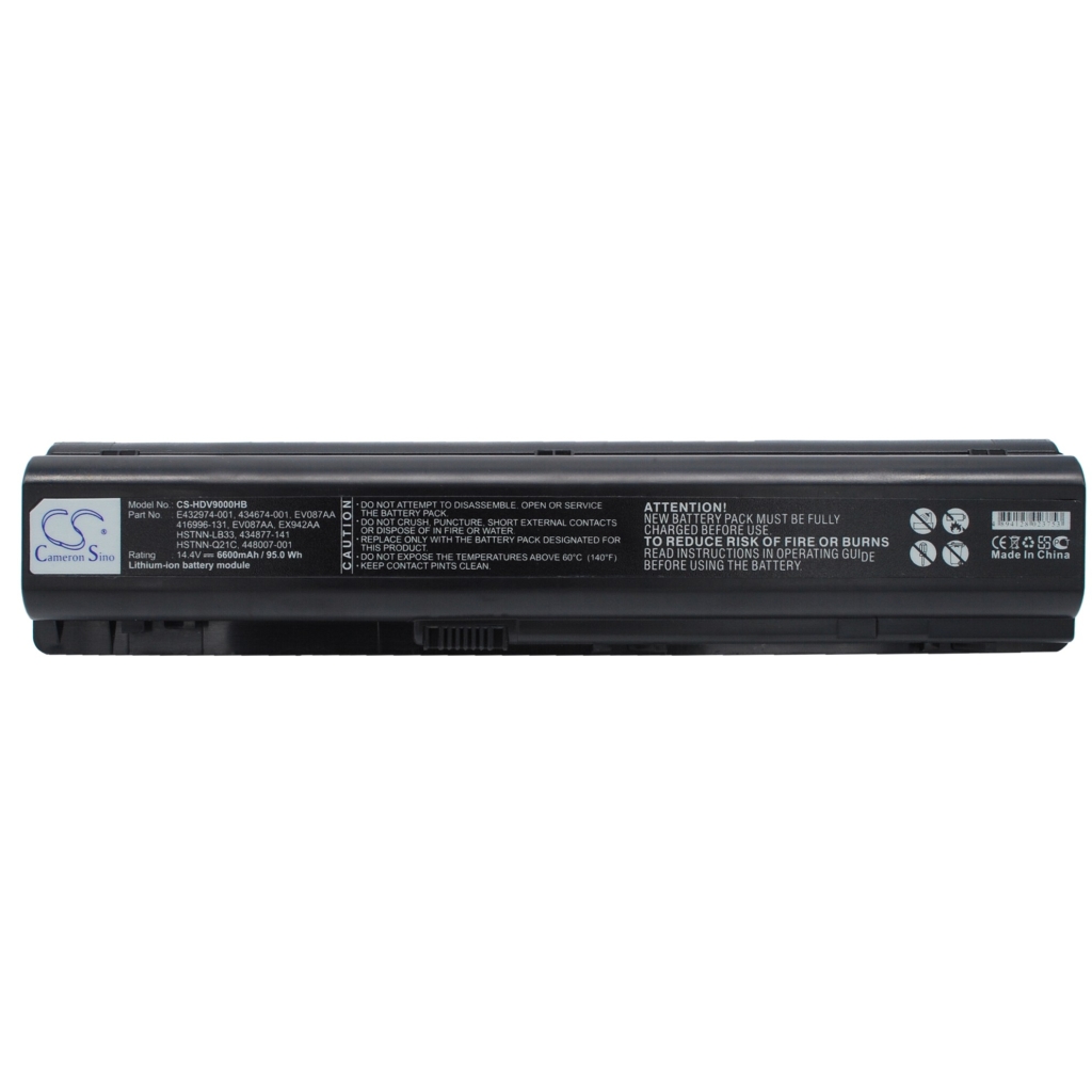 Notebook battery HP Pavilion dv9296EA
