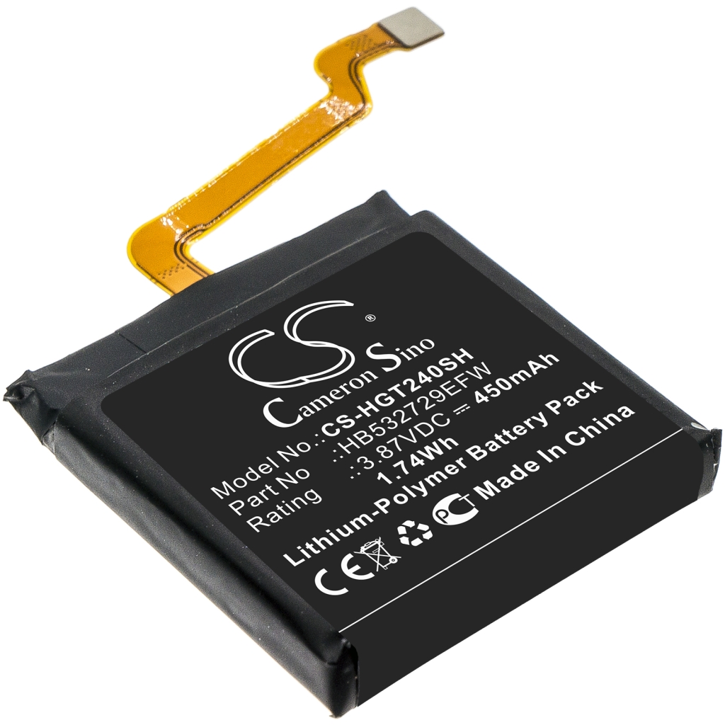 Batérie pre inteligentné hodinky Huawei CS-HGT240SH