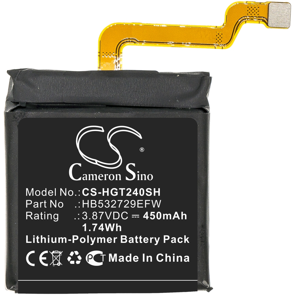 Batérie pre inteligentné hodinky Huawei CS-HGT240SH