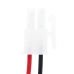 Detail bílého 2-pin konektoru CS-HHR187SL čelně