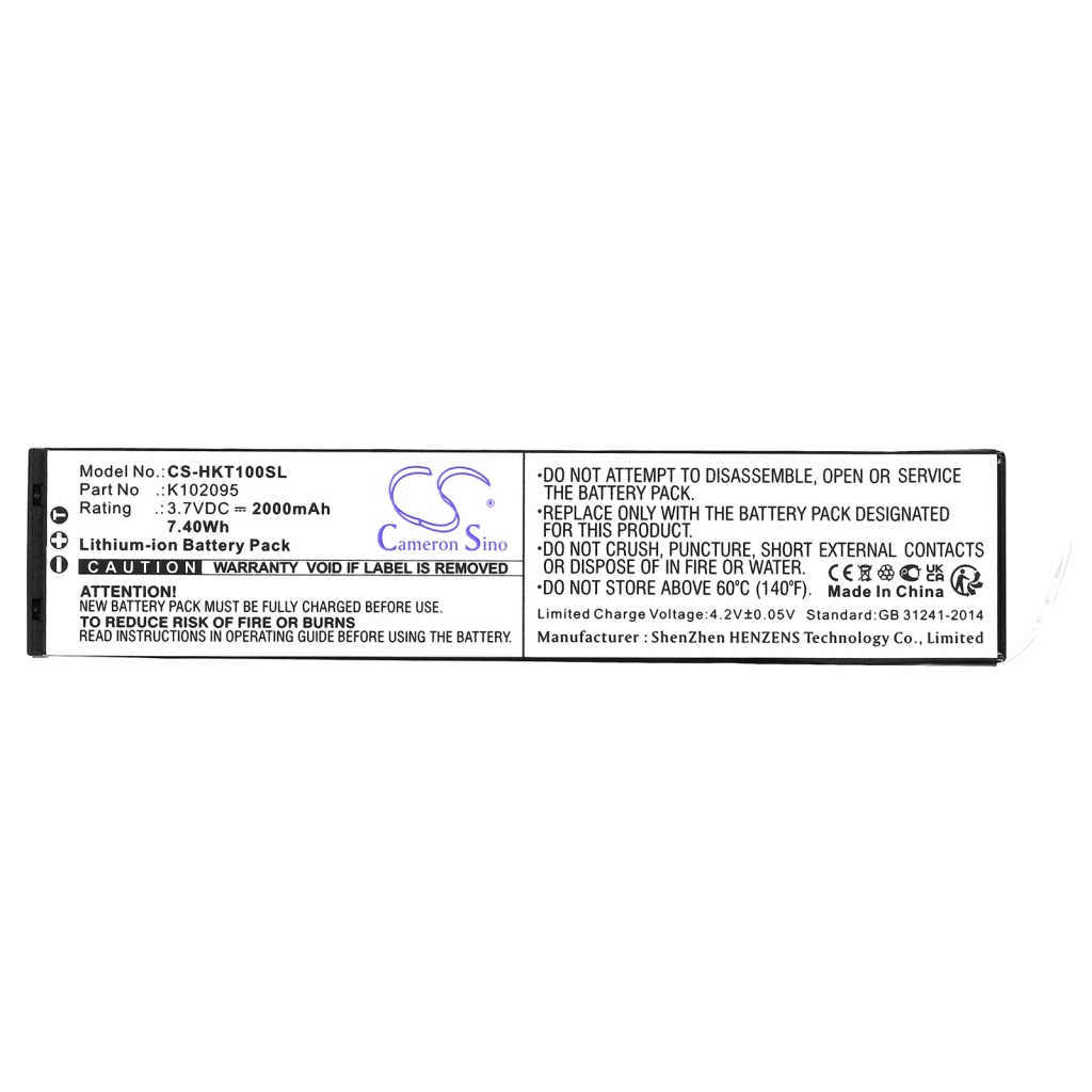 Batéria fotoaparátu Hook-eye CS-HKT100SL