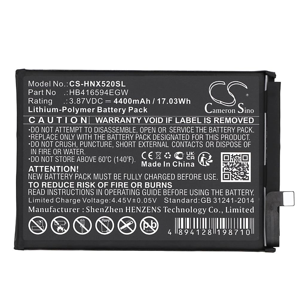 Batérie pre mobilné telefóny Honor CS-HNX520SL