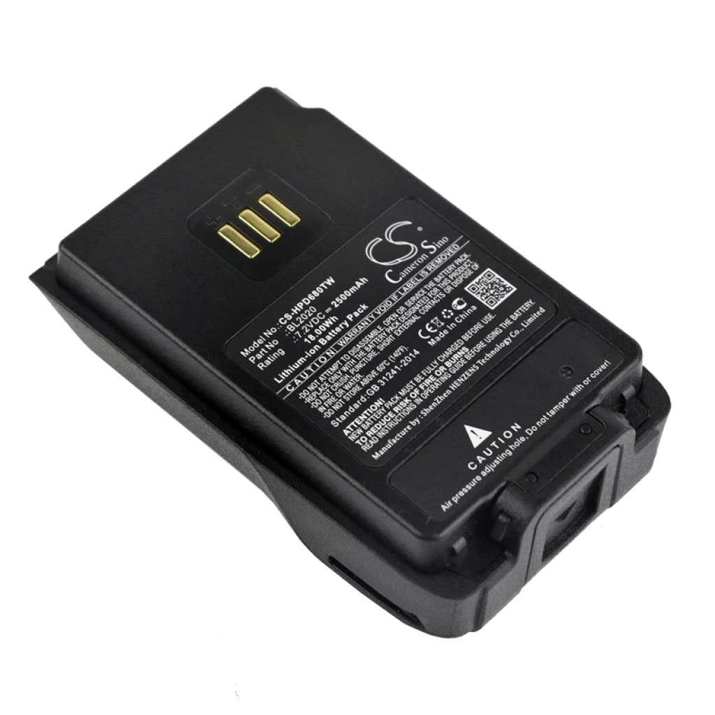 Two-Way Radio Battery Hytera PD562
