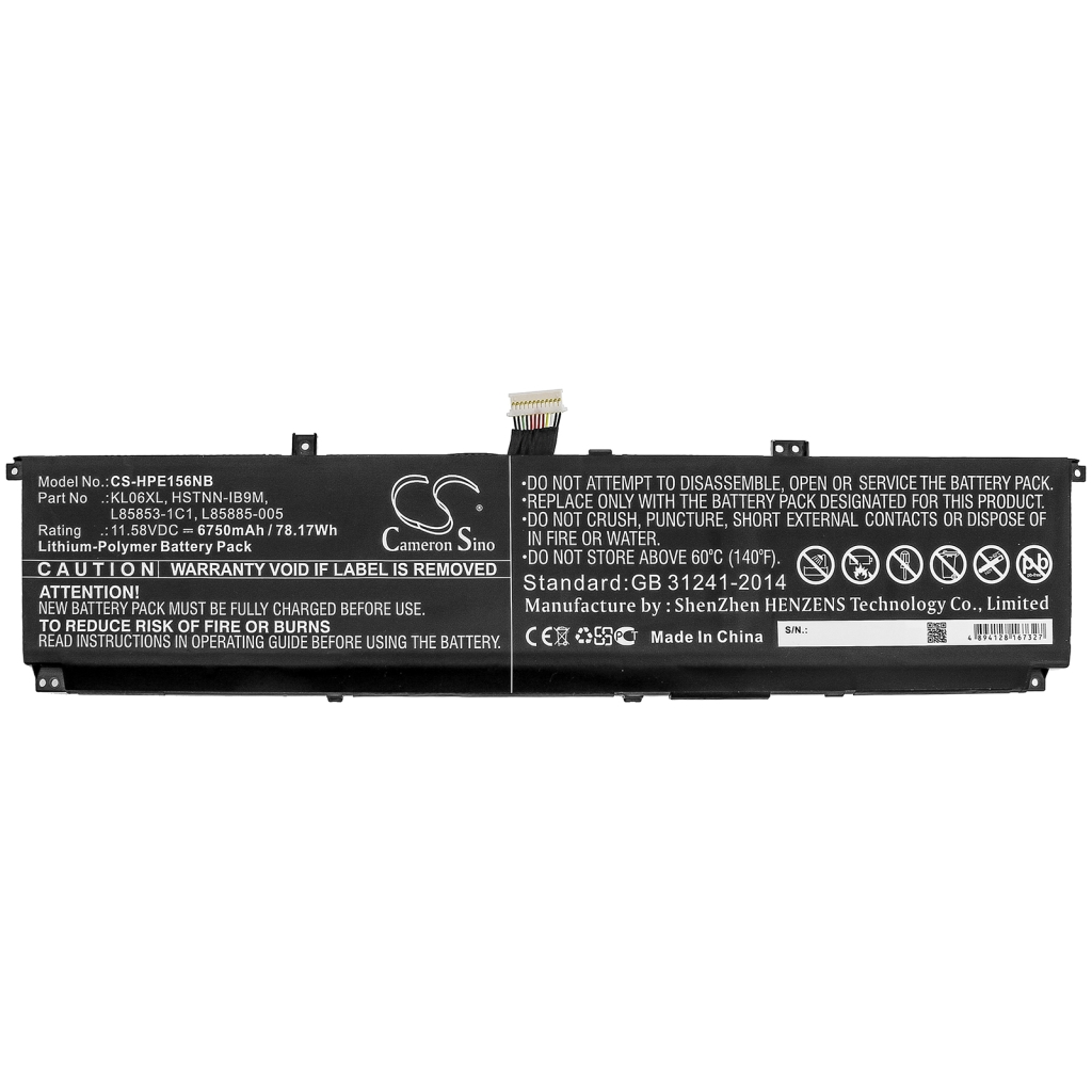 Batéria notebooku HP CS-HPE156NB