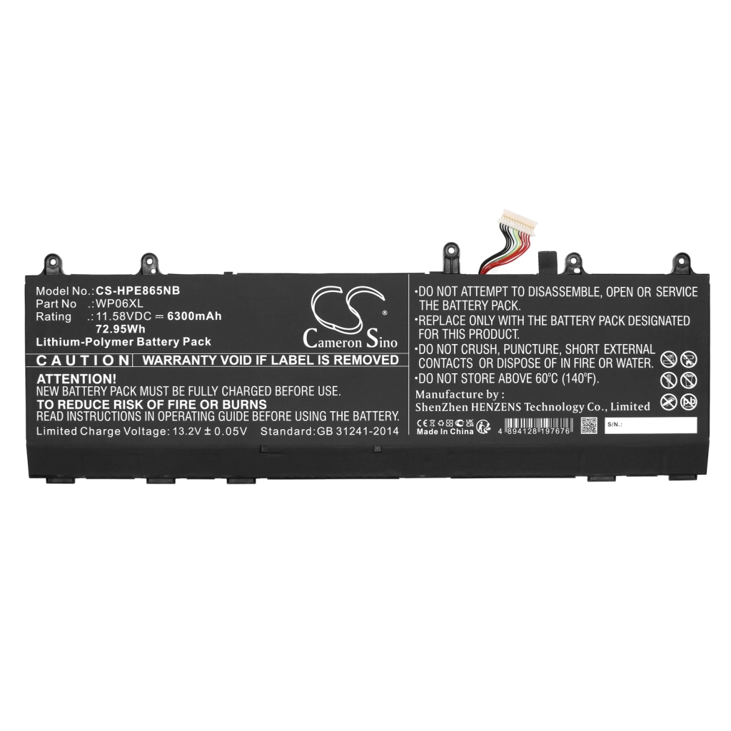 Batéria notebooku HP CS-HPE865NB