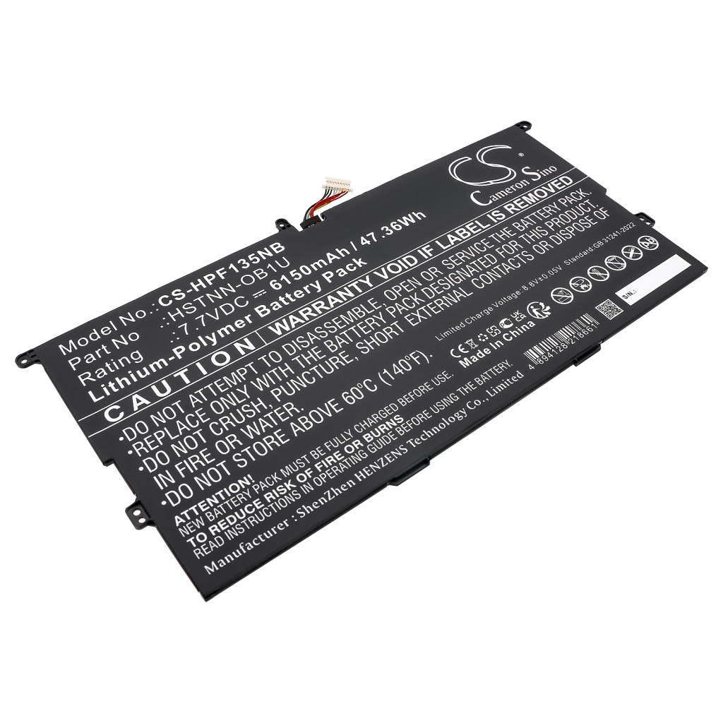 Baterie do notebooků HP CS-HPF135NB
