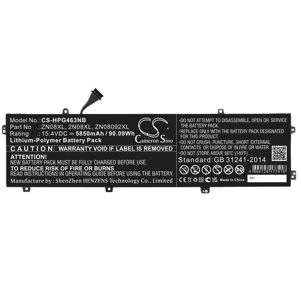 Notebook battery HP ZBook Studio G4-2WU02ES
