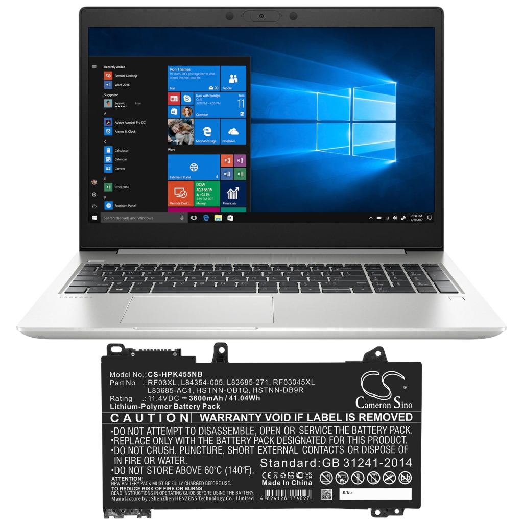 Batéria notebooku HP CS-HPK455NB