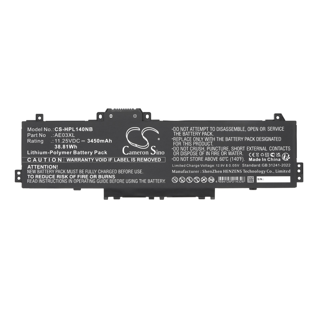 Batéria notebooku HP CS-HPL140NB