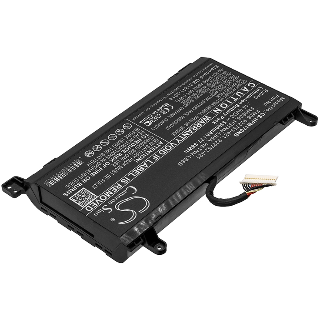 Notebook battery HP Omen 17-AN065TX