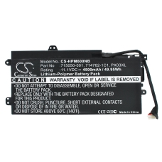 Kompatibilná náhrada batérie za HP 714762-141,714762-171,714762-1C1,714762-241,714762-271...