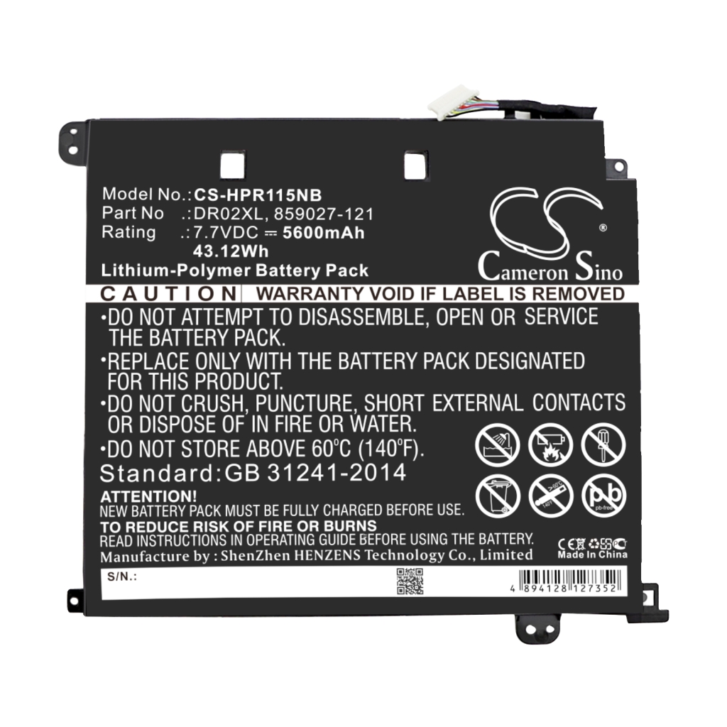 Batéria notebooku HP CS-HPR115NB