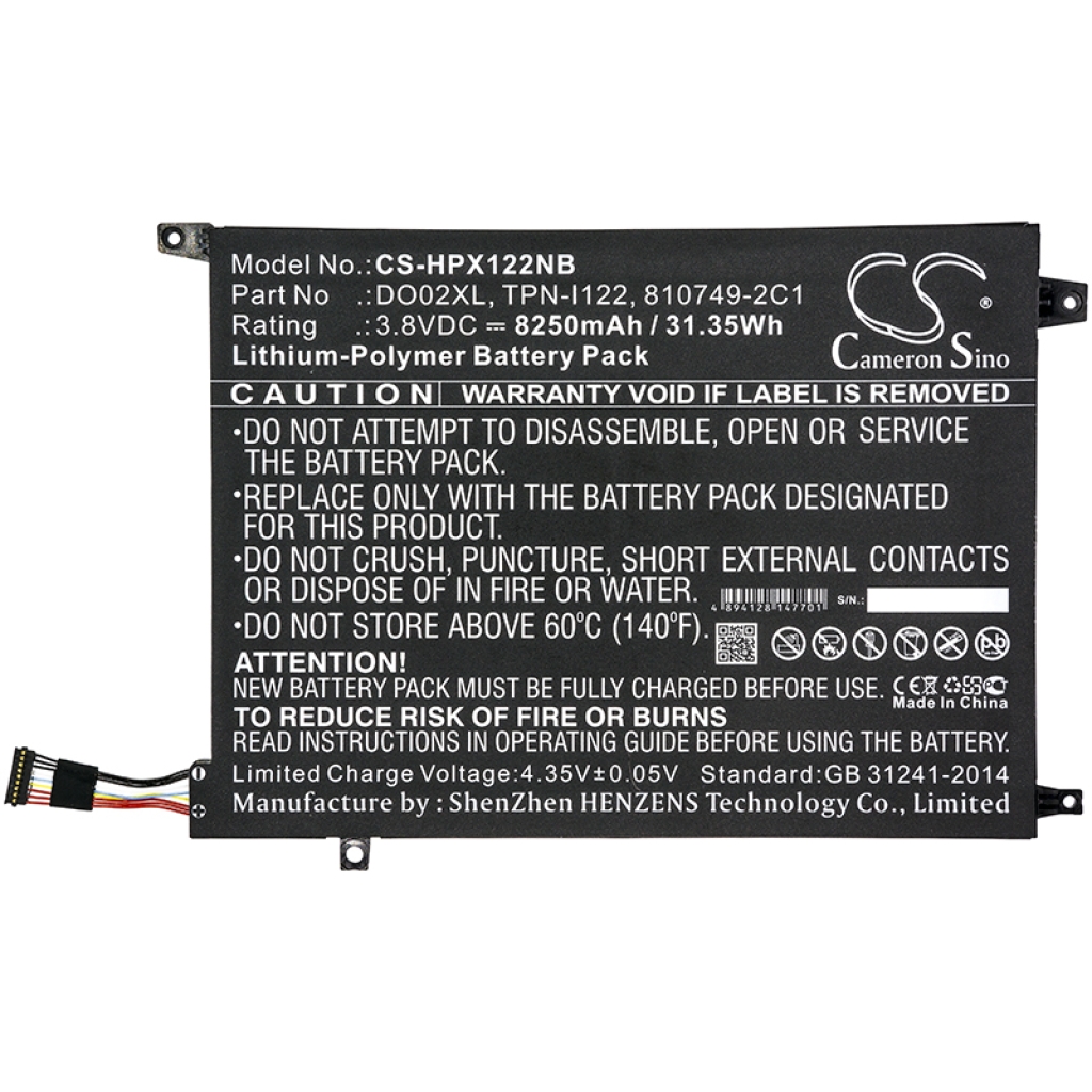 Batéria notebooku HP CS-HPX122NB