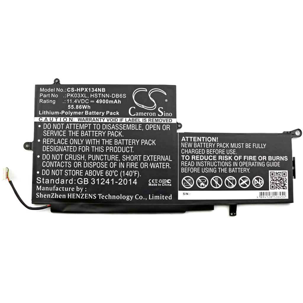 Batéria notebooku HP CS-HPX134NB