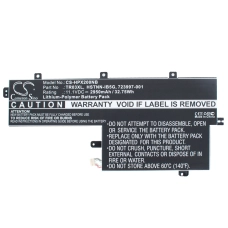 Kompatibilná náhrada batérie za HP 723922-171,723922-2B1,723997-001,G96TA016H,HSTNN-DB5G...