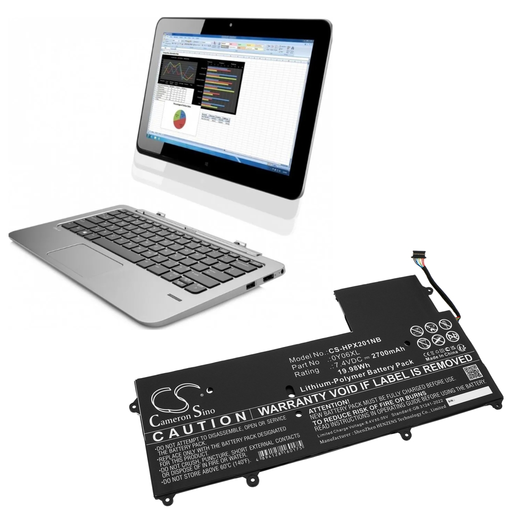 Baterie do notebooků HP CS-HPX201NB