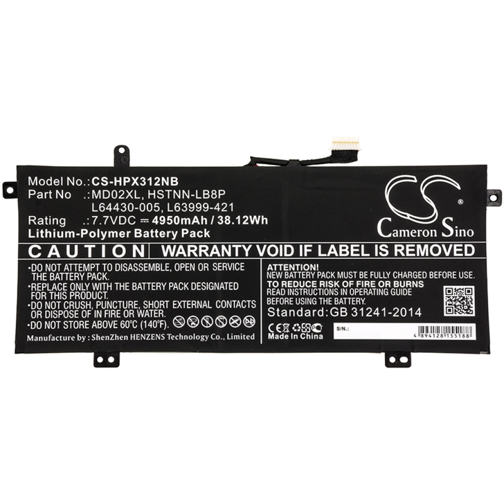 Batéria notebooku HP CS-HPX312NB