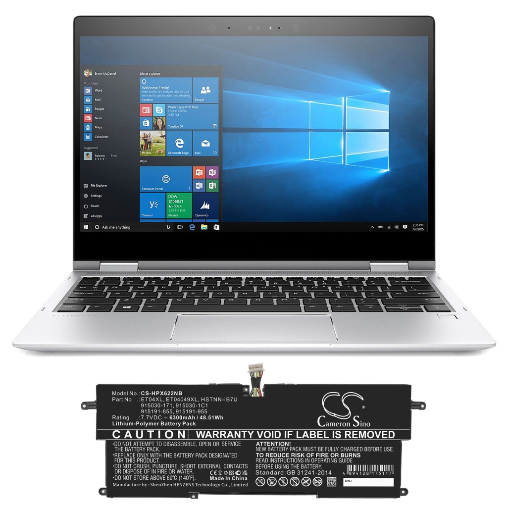 Batéria notebooku HP CS-HPX622NB
