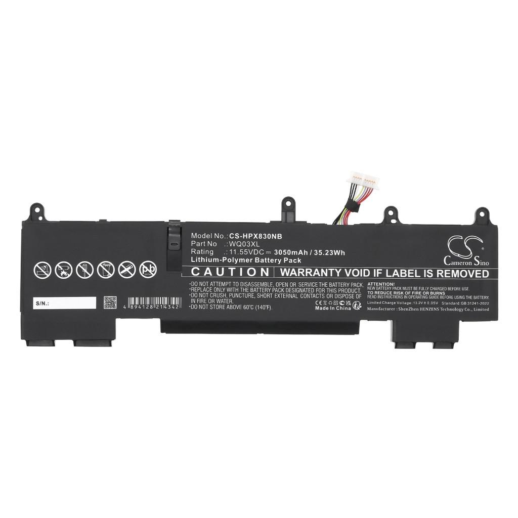 Batéria notebooku HP CS-HPX830NB