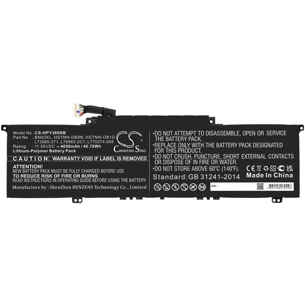 Batéria notebooku HP CS-HPY360NB