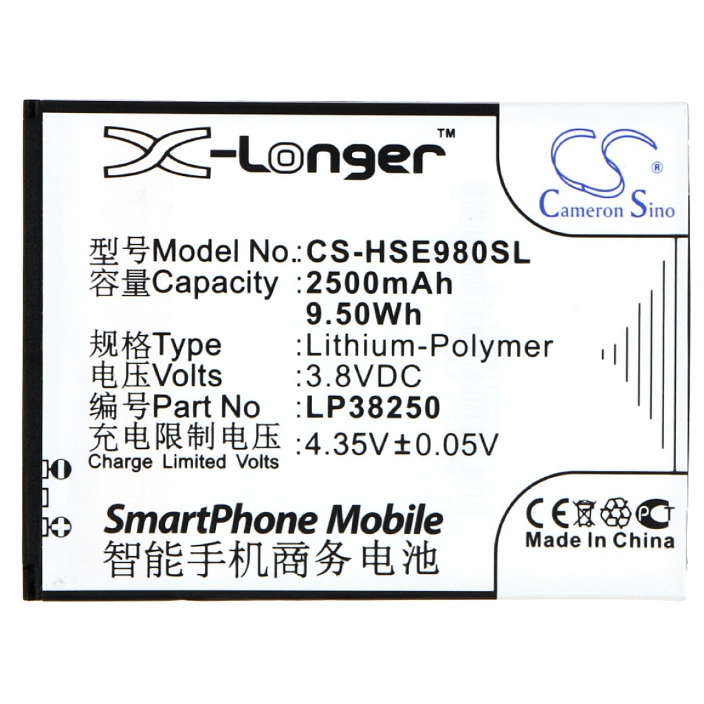 Batérie pre mobilné telefóny Hisense CS-HSE980SL