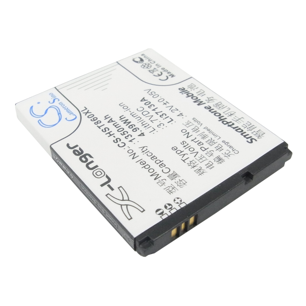 Cameron Sino X-Longer zadný pohľad s kontaktmi: 1350mAh 3,7V