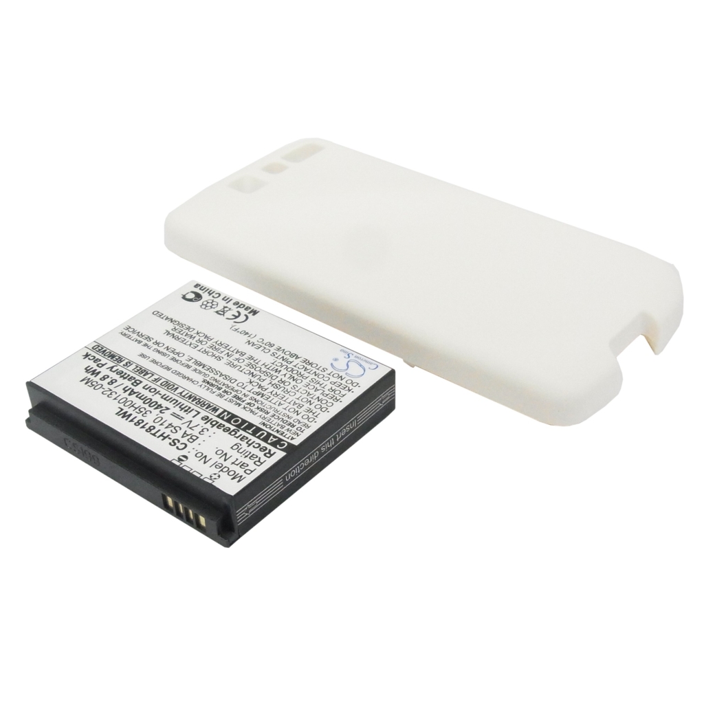 Cameron Sino CS-HT8181WL 2400mAh rozšířená baterie HTC Sensation + bílý kryt