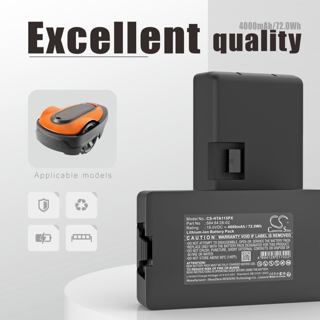 Power Tools Battery Husqvarna Automower 420 2022