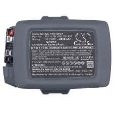 Compatible battery replacement for Husqvarna 967 07 19-01,967 09 18-01,967 09 19-01,967 24 18-01,B70...