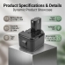 Batteries compatible with Hitachi DS 10DTA 10DVA 12DM CS-HTB121PW