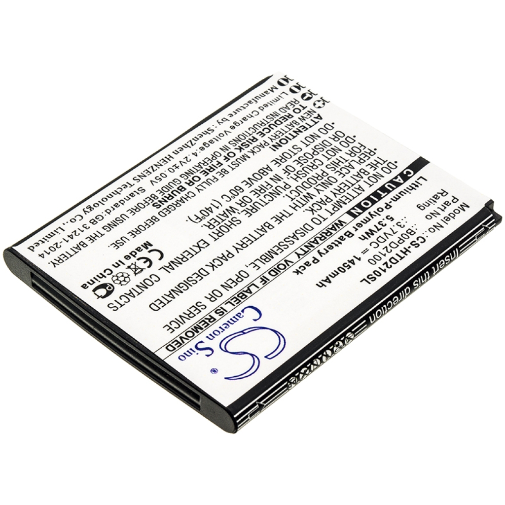 Batérie pre mobilné telefóny HTC CS-HTD210SL