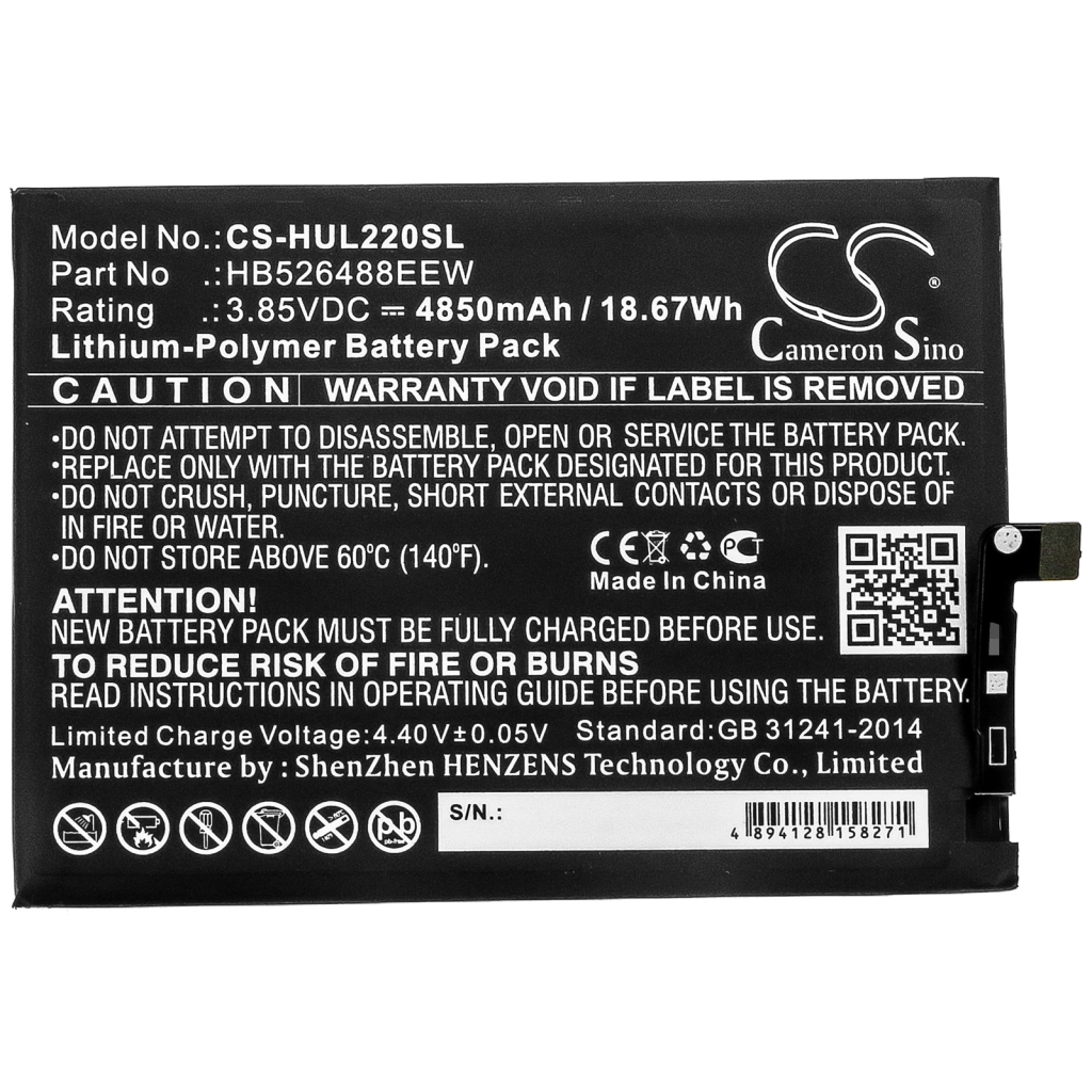 Batérie pre mobilné telefóny Huawei CS-HUL220SL