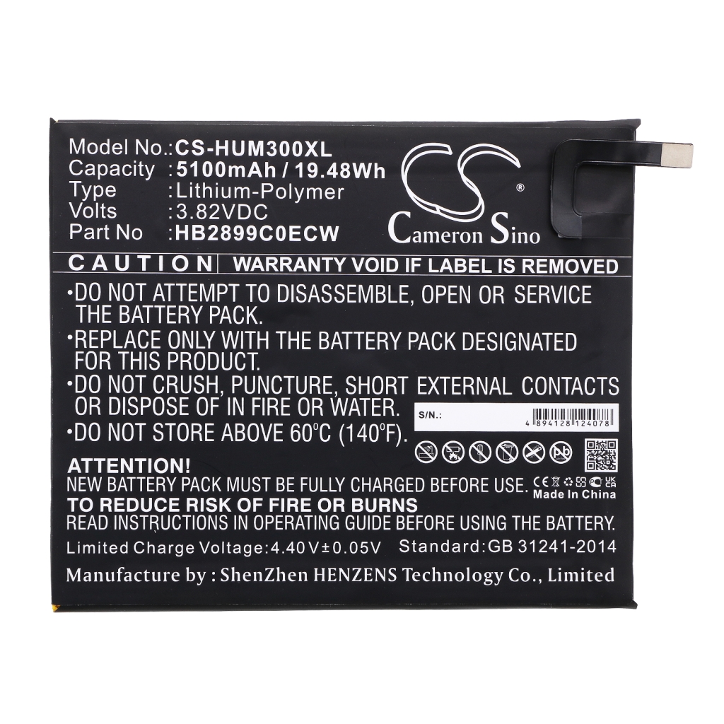 Batéria pre tablet Huawei CS-HUM300XL
