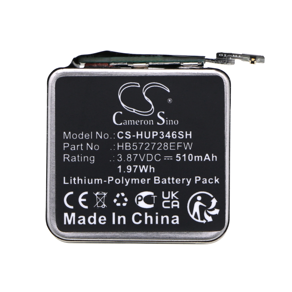 Batérie pre inteligentné hodinky Huawei CS-HUP346SH