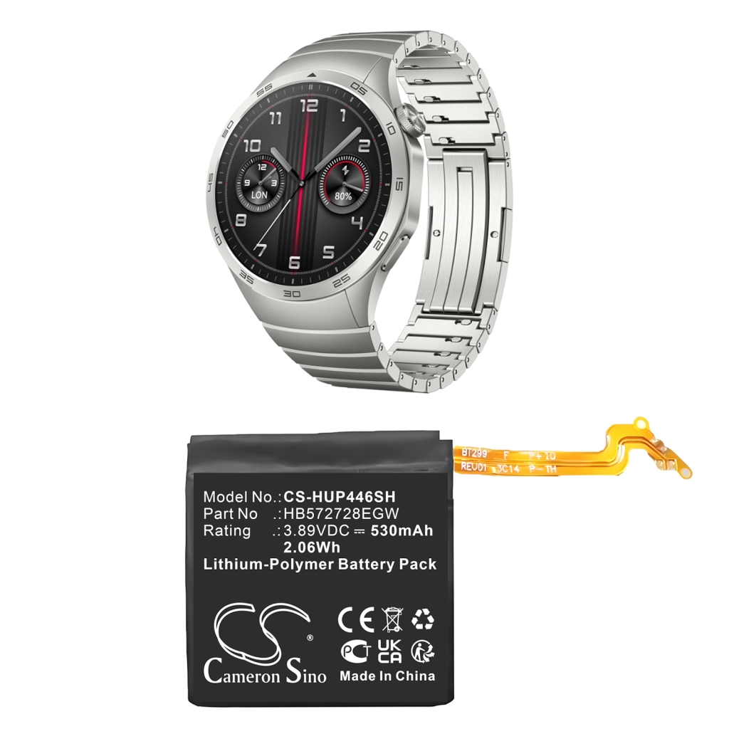 Batérie pre inteligentné hodinky Huawei CS-HUP446SH