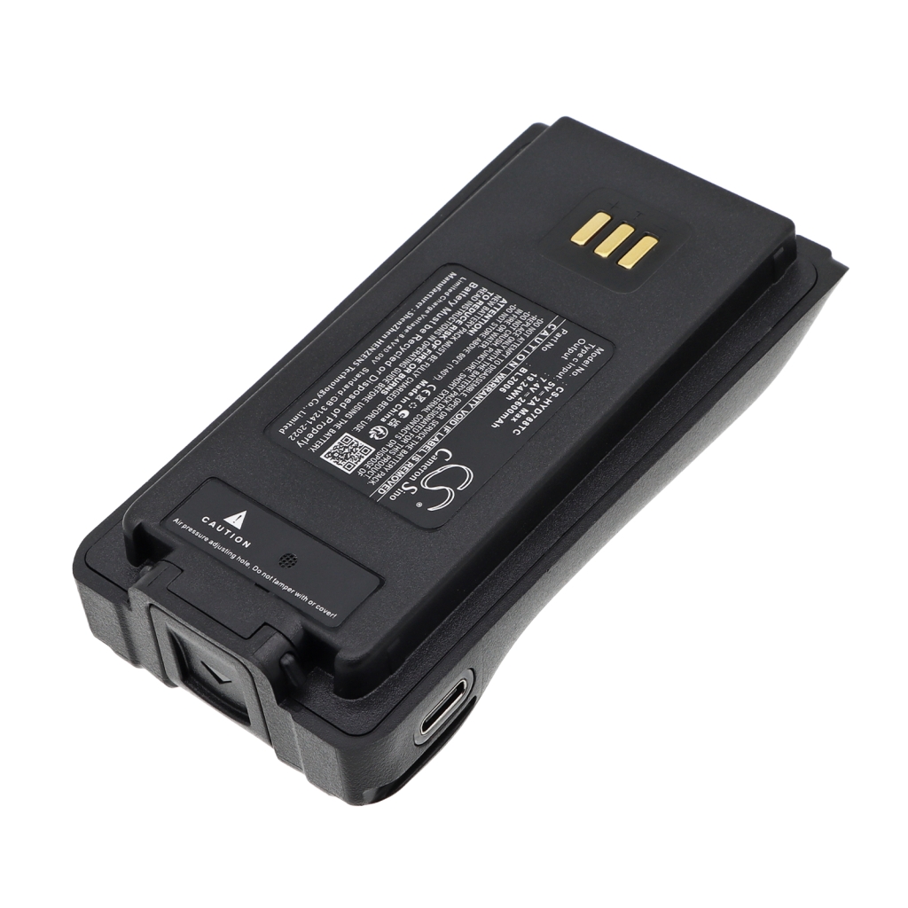 Cameron Sino CS-HYD788TC bočný pohľad s USB-C nabíjacím portom: 7,4V