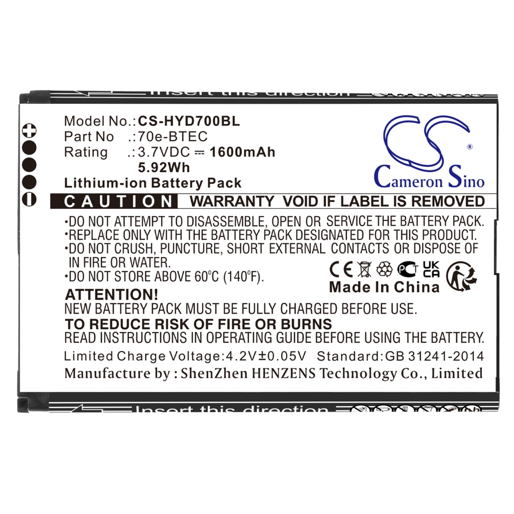 Battery Replaces 70e-BTEC