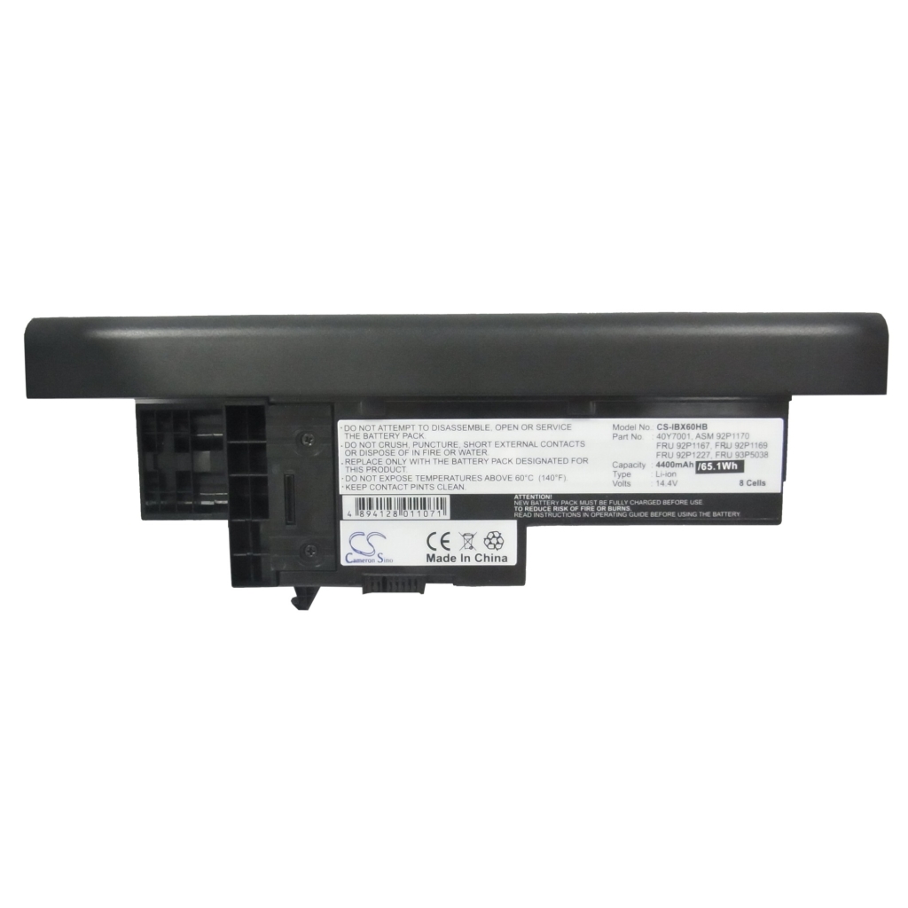 Notebook battery IBM ThinkPad X60s 1706