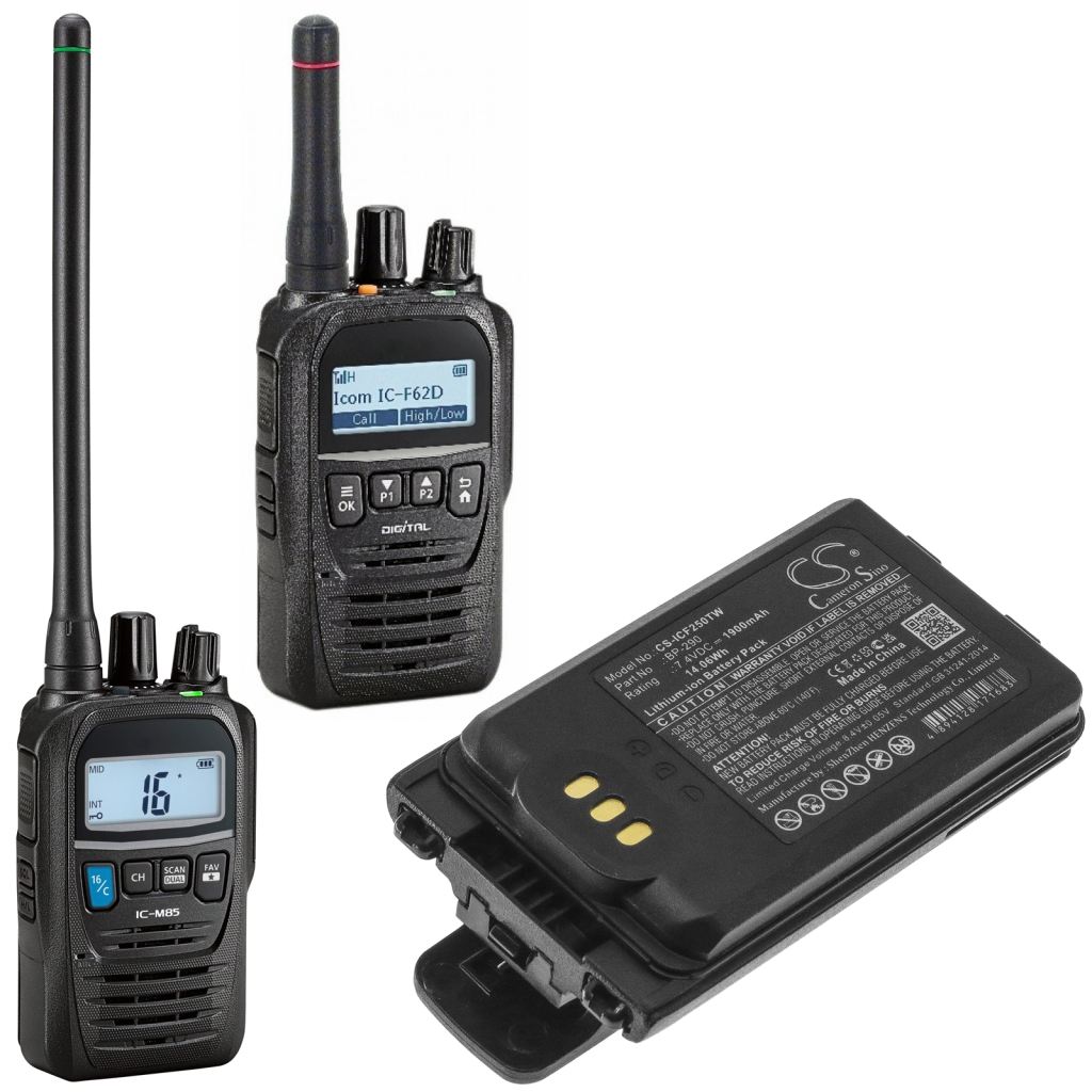 Batéria pre vysielačky Icom CS-ICF250TW
