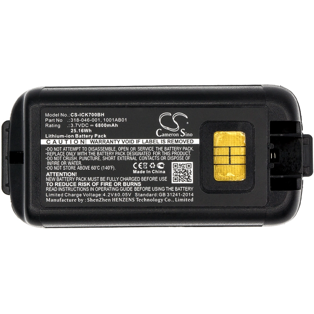 BarCode, Scanner Battery Intermec CK70