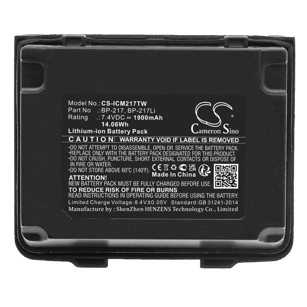 Batéria pre vysielačky Icom CS-ICM217TW