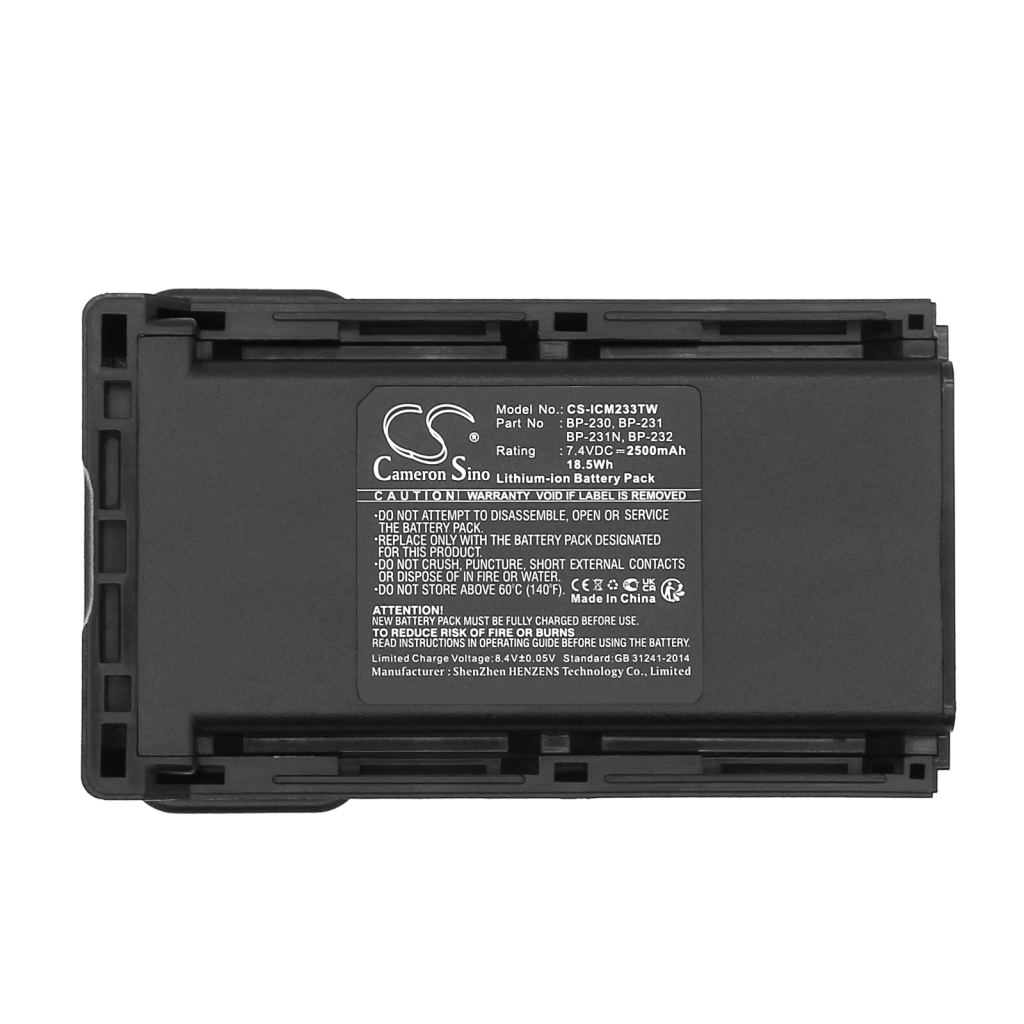 Two-Way Radio Battery Icom IC-F4263DT